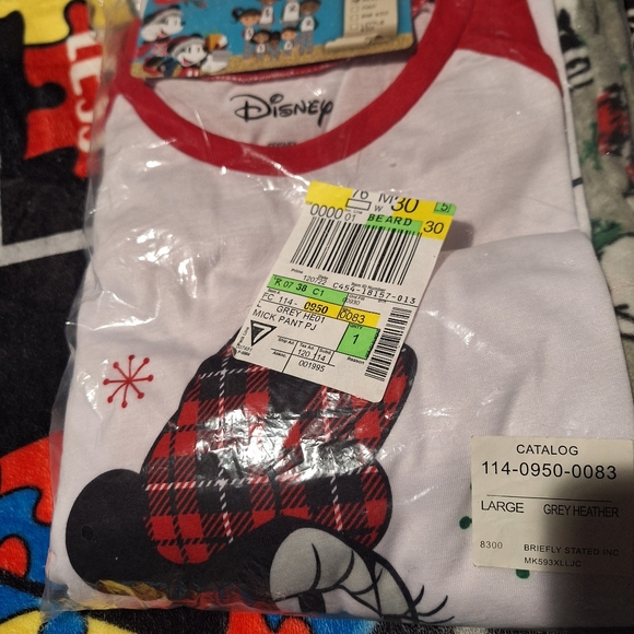 Disney Women's Mickey and Minnie PJ Set - Picture 2 of 6